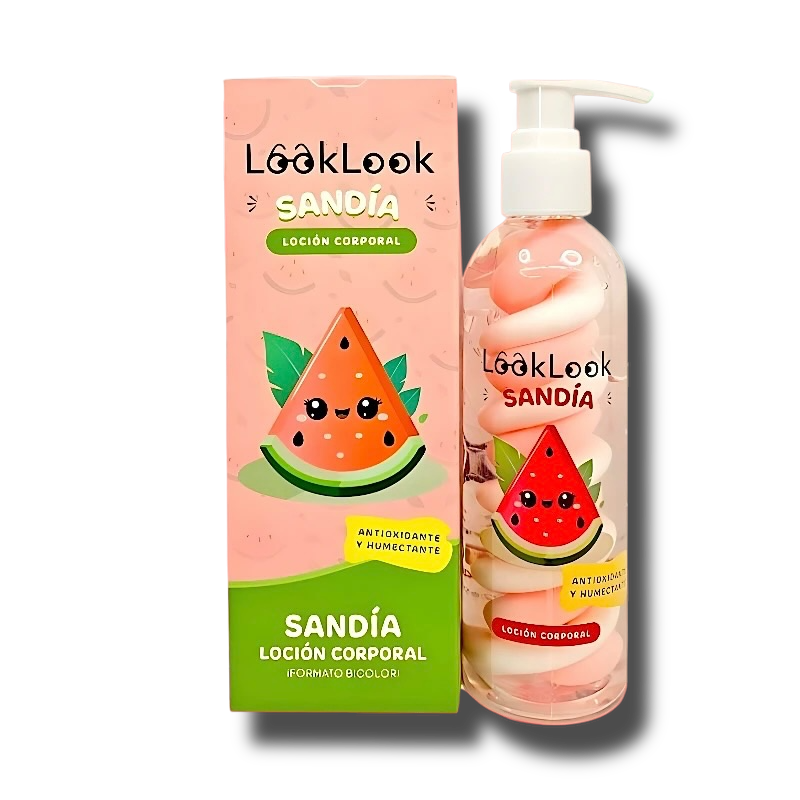 Lait Corporel Bicolore Hydratant et Antioxydant à la Pastèque