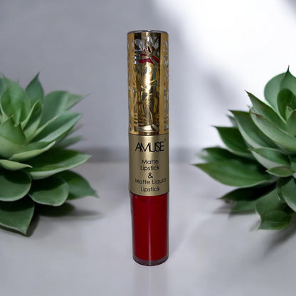 Duo rouge à lèvres mat et gloss