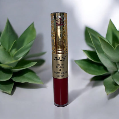 Duo rouge à lèvres mat et gloss